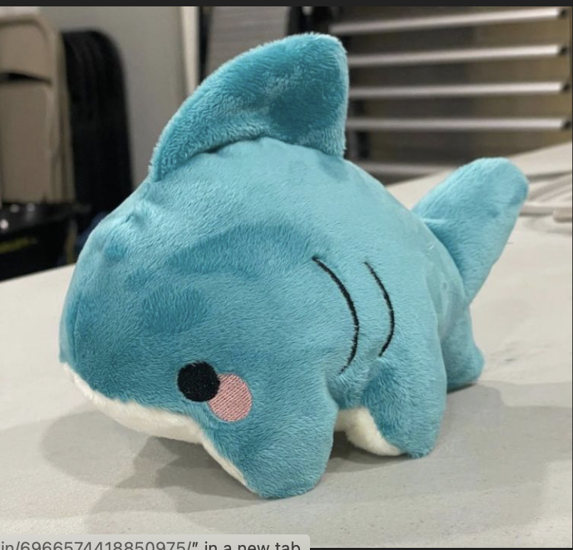 a shark toy